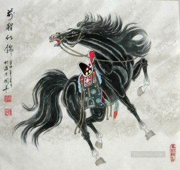 中国の走る馬 Oil Paintings